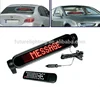 Indoor 7x50 dots scrolling messages led car display bar led sign board