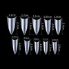 Stiletto Pointed French False Acrylic Artificial Fake Nail Art Tips