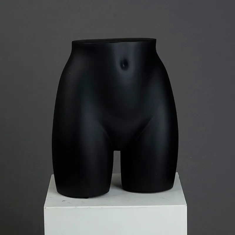 Black Matte Lower Body Window Display Underwear Sexy Buttocks Bottom