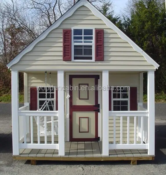 wooden playhouse children