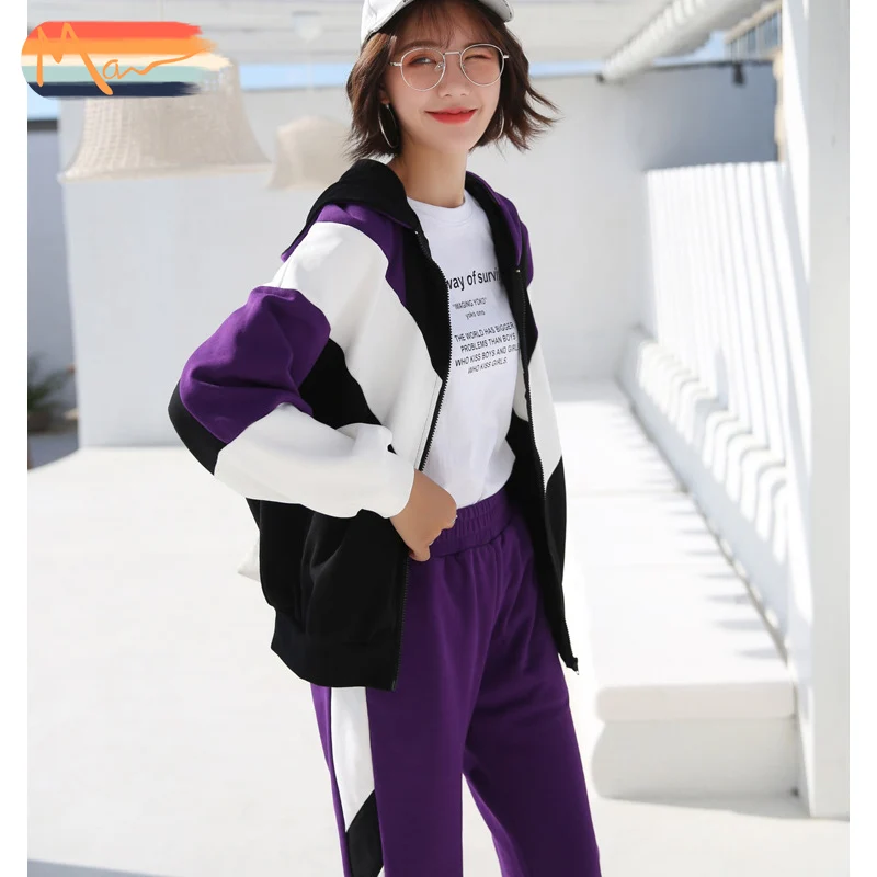 

Maxnegio two piece track suit for girl women track suits