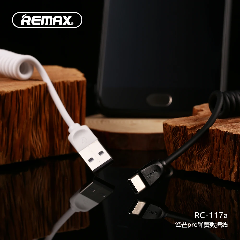 Shenzhen Remax RC-117a Radiance Pro Spring Charging Cable