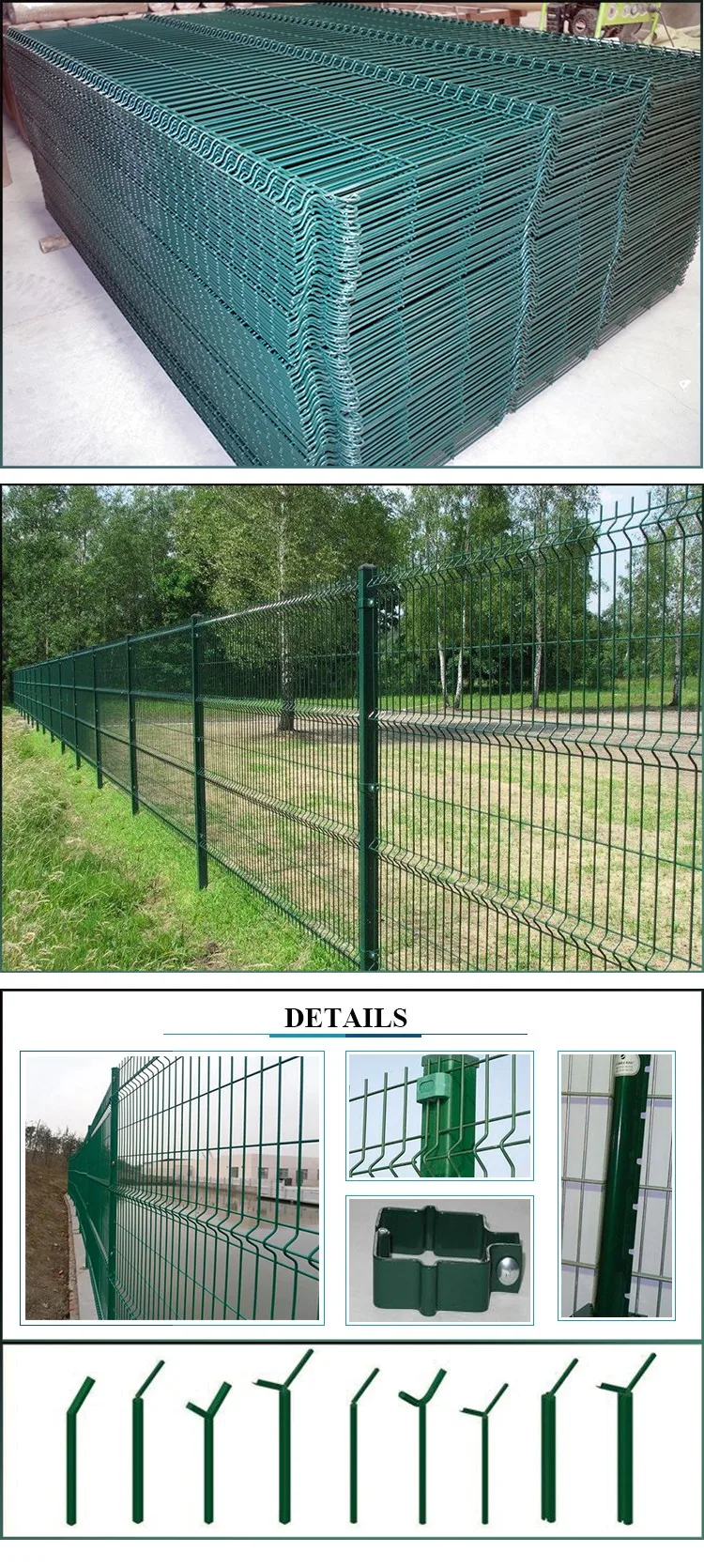 2x4 4x4 Welded Wire Mesh Fence
