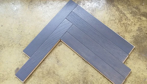 70mm Natural Oiled Unfinished Customerized Solid Chevron Parquet Wood Flooring European Oak