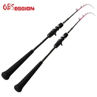 

OBSESSION Top-end 6'6 1.98m Slow Pitch Jigging Rod Easy to carry Offshore Fishing Rod OEM Free Shipping