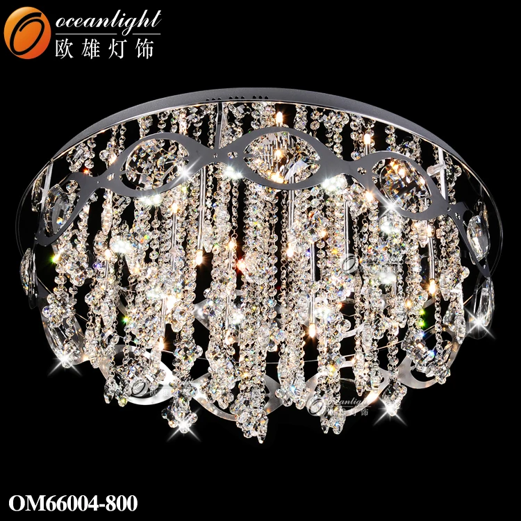 White Crystal Chandedier Ceiling Fan Crystal Chandelier Light