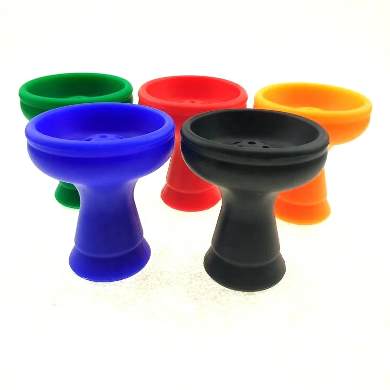 

70degree strong hard good quality hookah silicone Bowl Silicone Shisha Hookah Bowl, Mix colour