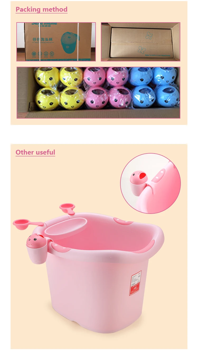 Baby Bath Rinse Cup Shampoo Rinser Shower Sprinkler Spoon Wash Hair Cup By Protecting Infant Eyes