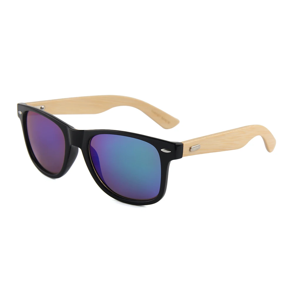 

2019 New Arrival Custom Design Gafas de Bamboo Anteojos de Sol, 14 colors