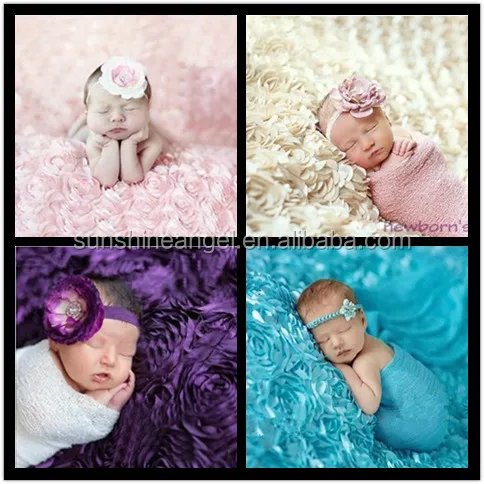 

New Arrival Roses Blanket Newborn Baby Photography Props