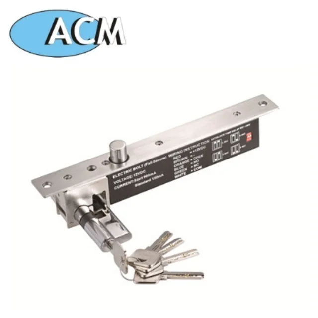 

Dropbolt Lock 12VDC Fail Safe Electric deadbolt door lock with LED