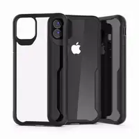 

2019 Newest Hybrid PC TPU Hard Transparten Clear Case For iPhone 11 Pro max Back Clear Phone Case For iPhone 11