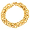18K gold plated chain bracelet 18k gold plated bangle