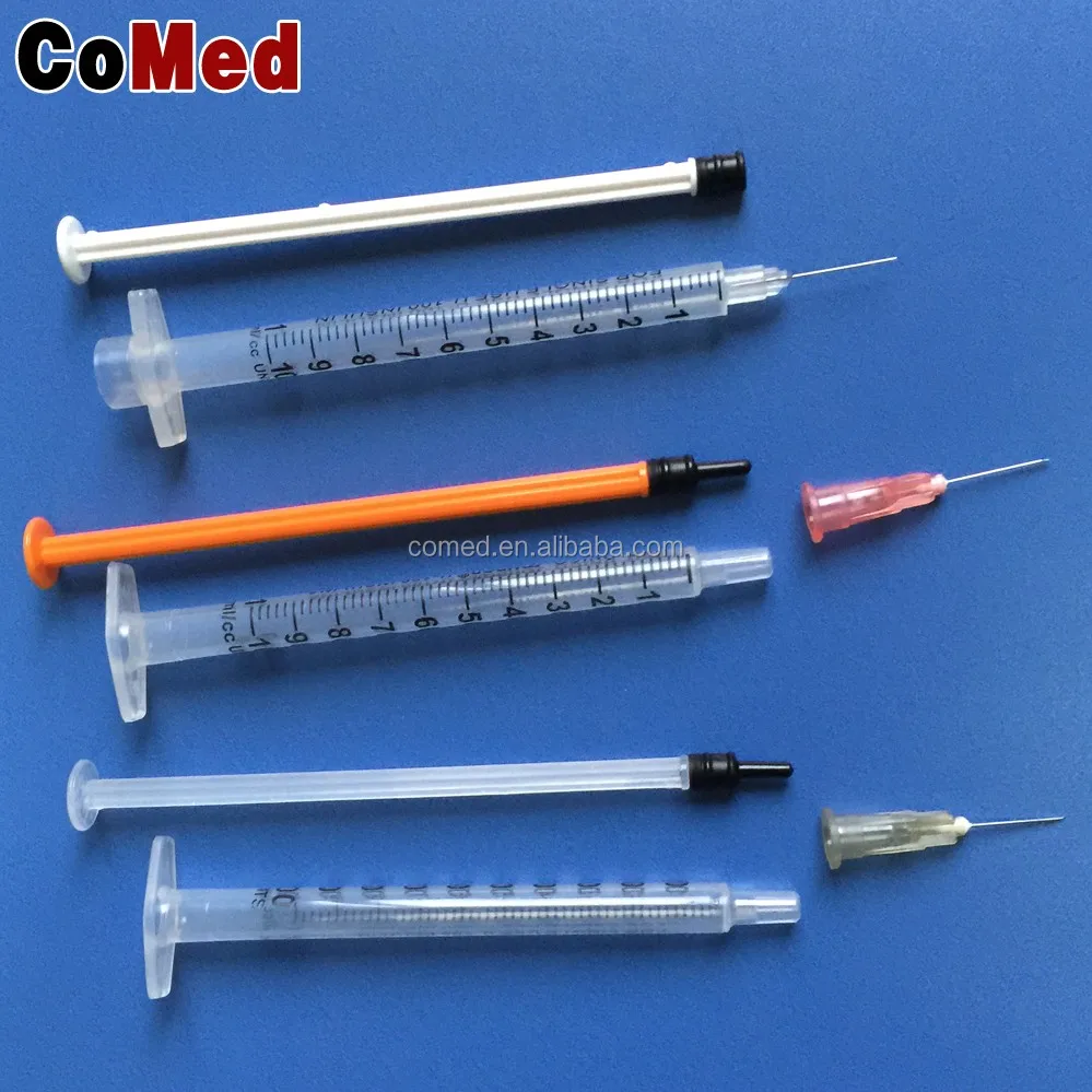 best quality medical disposable syringe 2ml with needle 24g