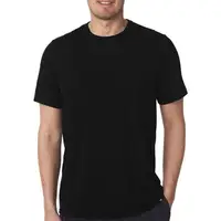 

Bulk sales cotton stock goods online men tshirt black t shirt blank tee shirts