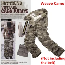 9 colors Mens Military Army Camouflage Cargo Pants Multi-pocket Causal Straight Long Baggy Loose tactical cargo pants (No Belt)