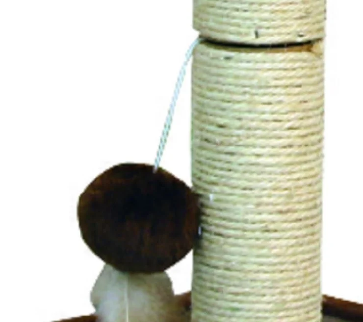 
New Product Sisal Scratcher Discount Cat Funny Scratching Post Cat Tree With Toy 