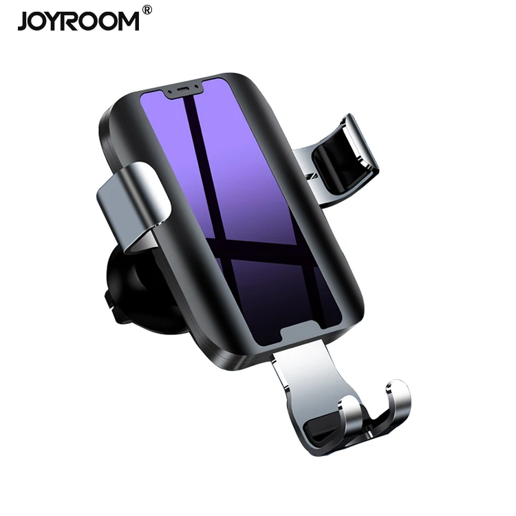 

Joyroom 2019 new arrivals cell phone holder for car mount phone holder for air vent magnetic, Black
