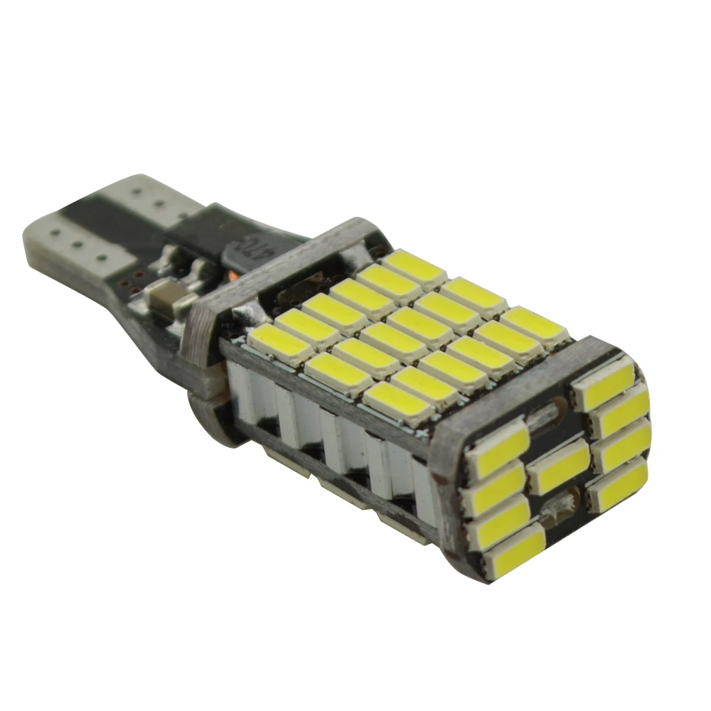 Wholesales Factory Supply CE 12V T15 car led reversing light 45SMD 4014 canbus led bulbs for car