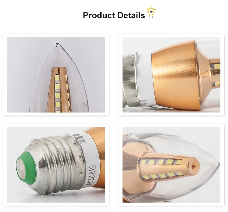 Energy saving ,Efficiency LED candle light Bulb Lights