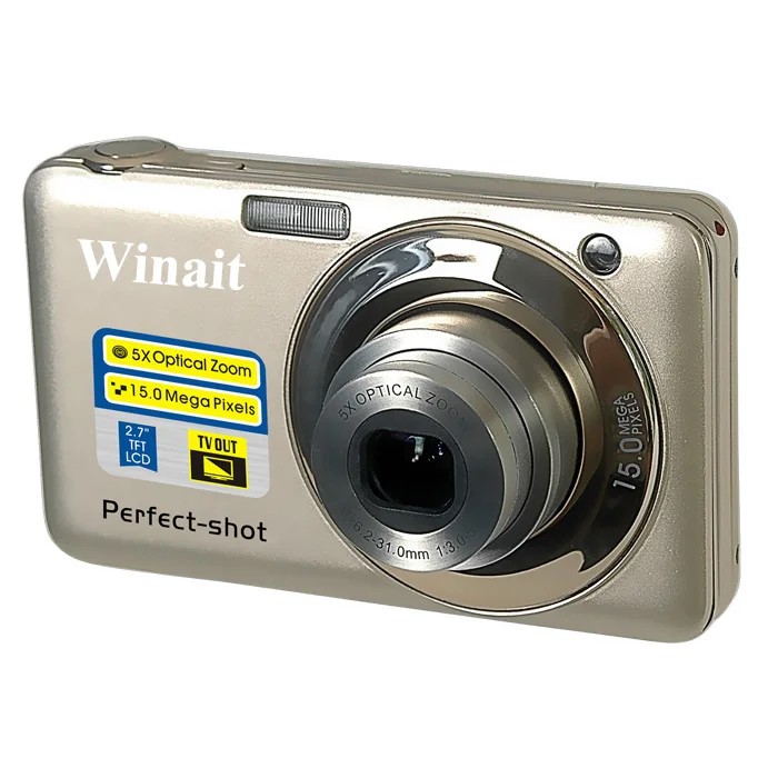 

WINAIT 20mp digital camera with 8x optical zoom digital video mini camera, Black;blue / green;red / pink;silver / gray;white;yellow / gold