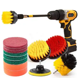 Image of High Quality 14pcs Drill Brush Attachments Set For Cleaning