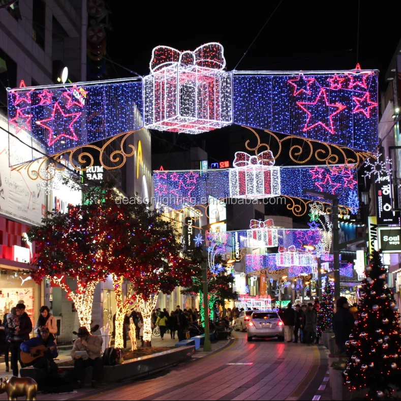 Street Christmas Led Lights Outdoor Decorations Buy Street Christmas