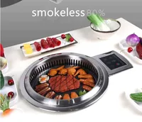 

2019 Heron indoor smokeless commercial korean electric bbq grill table with reasonable price