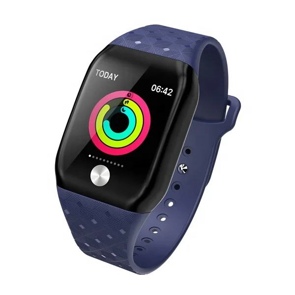 

2019 New Product A88+ Color Screen B59 Smart Bracelet Heart Rate Monitor Smart Watch, Black;dark blue;white;purple