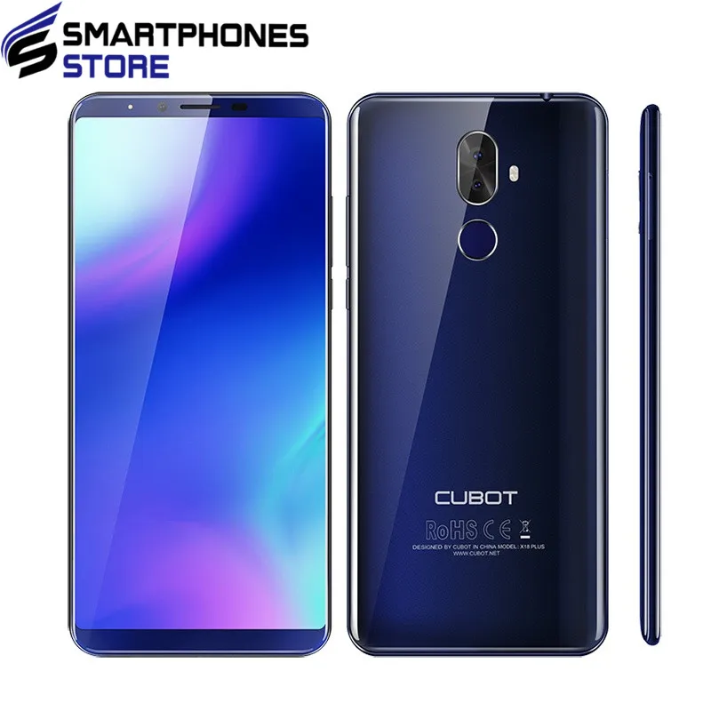 

Cubot X18 Plus Android 8.0 18:9 FHD+ 4GB 64GB 5.99 Inch MT6750T Octa-Core Smartphone 16MP+2MP Rear Cameras 4000mAh 4G Celular, N/a