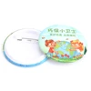 Vograce new design Custom Printed Wholesale Metal Magnetic Button Badge custom lapel pin no minimum