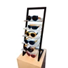Countertop Standing Composite Wooden Sunglasses Display
