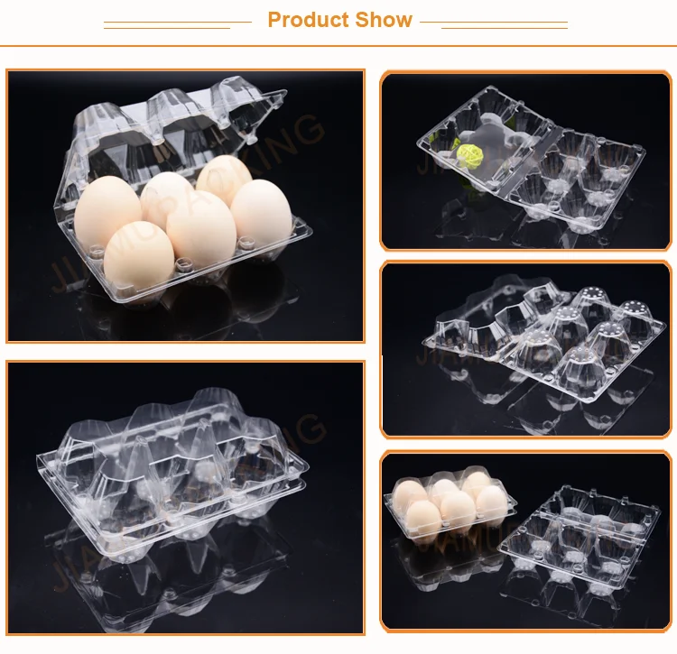 Clear Pet Pvc Egg Tray,Wholesale Plastic Egg Cartons For Supermarket