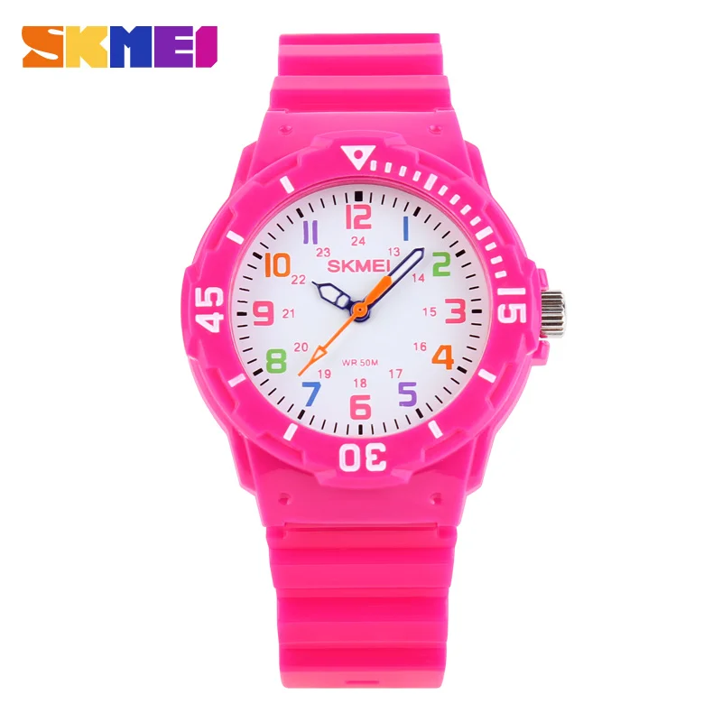 

SKMEI 1043 Children Quartz Sport Wristwatch Fashion Waterproof Stop Kid Watch, N/a