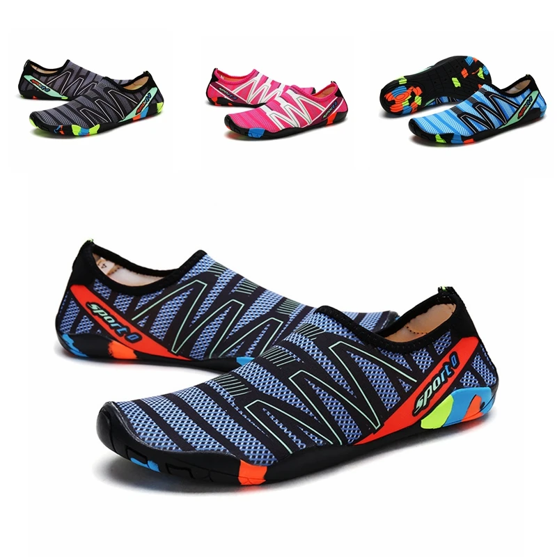 

2019 Summer Unisex Neoprene Anti-slip Yoga Shoes Walking Diving Surfing Beach Swimming Aqua Upstream Barefoot Water Shoes, Shown