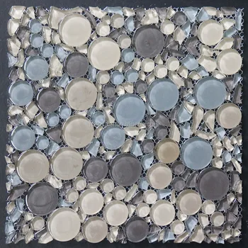 Bsm011 Crystal Clear Round Pebble Mix Irregular Chip Gl Mosaic Bsm011 Crystal Clear Round Pebble Mix Irregular Chip Gl Mosaic Wall Tile Brick Modern Free