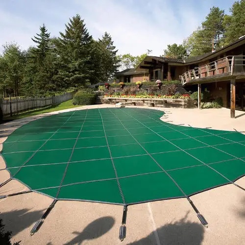 

Collapsible and Foldable Waterproof PVC Pool Cover, According to ral color