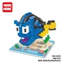 Wisehawk new world micro-sized building blocks toy plastic finding dory