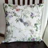 Flower Design Square Shape Cushion Pad with 250 G 3D PP Cotton Made by Chinese Professional Cushion Cover Manufacturer