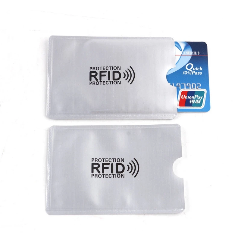 Contactless Card Protection Holders For Identity Theft Card Protector