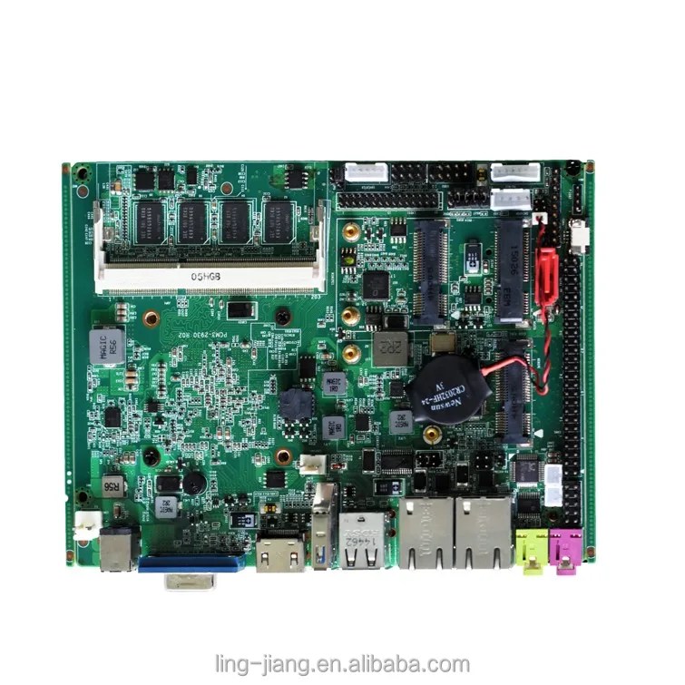 

Motherboard high quality with 4GB ram 2* LAN Industrial mainboards