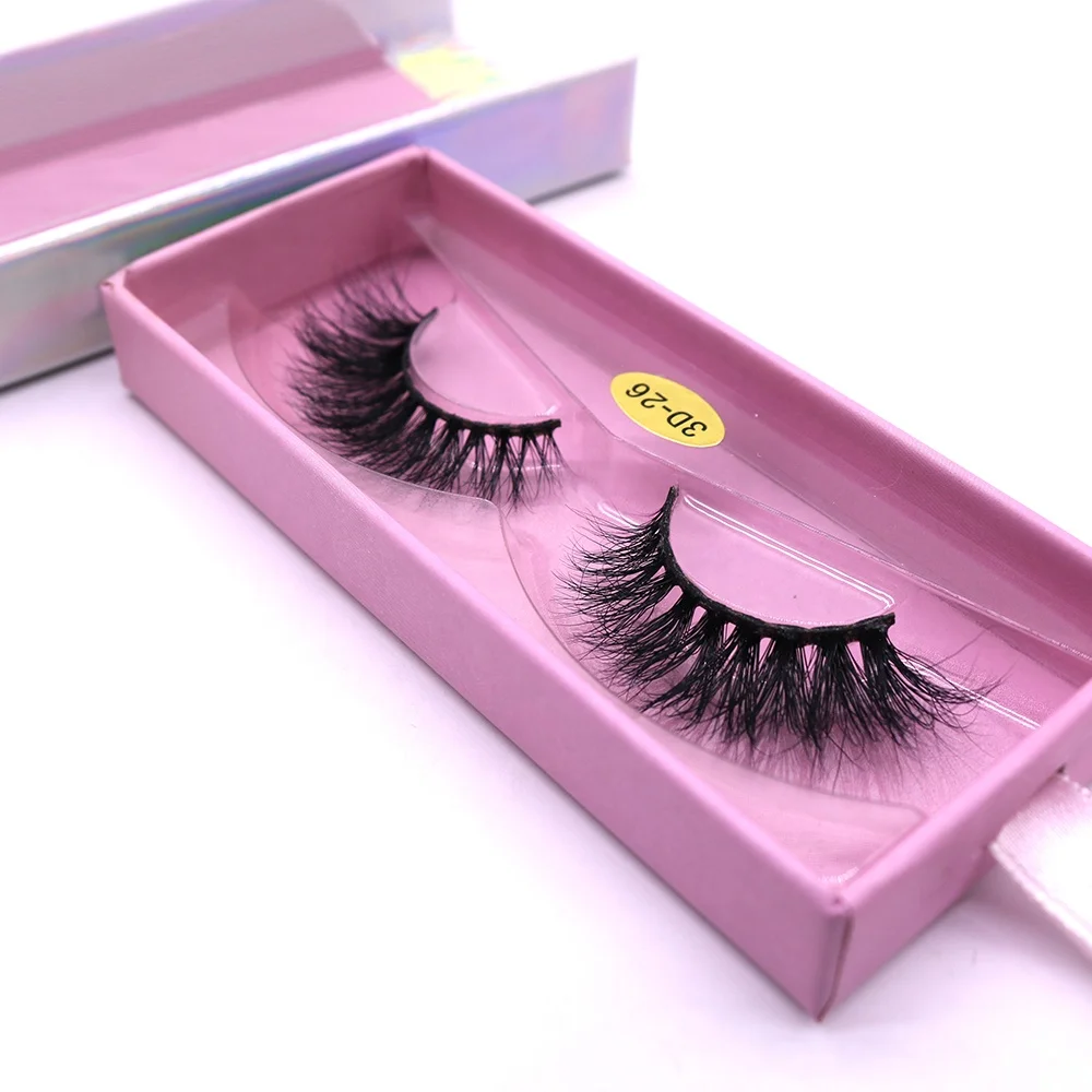 

Private Label 100% Mink fur 3D wholesale mink eyelash