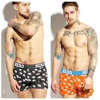 

100% cotton underwear animals printing men boxer & shorts