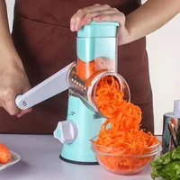

Amazon hot sale manual Multi-functional fruit&vegetable slicer cheese grater kitchen tools with English and Chinese packaging