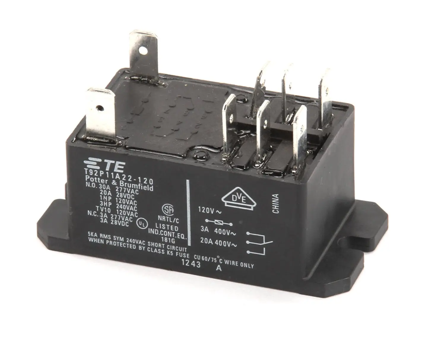 Omron G7Z2A2B11Z DC24 Power Relay with Auziliary Contact Block Single