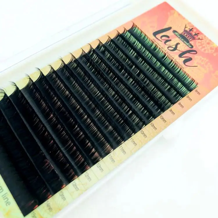 

Silk Mink Soft Volume Fan Eyelash Extension, Black/variety color