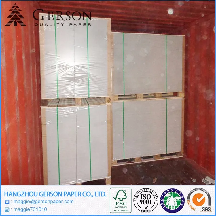 Cheap Price High Quality Duplex Paper Roll Coated Duplex Board Grey Back in Sheet