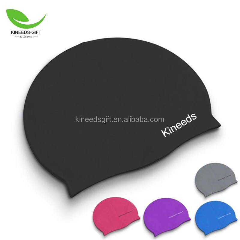 3d Ergonomic Design Swimming Cap Keeps Hair Clean Ear Dry Silicone