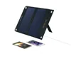 Solar panel 6V/12W built-in 10000mAh Li-polymer battery dual usb output 4 LED indicators show power level