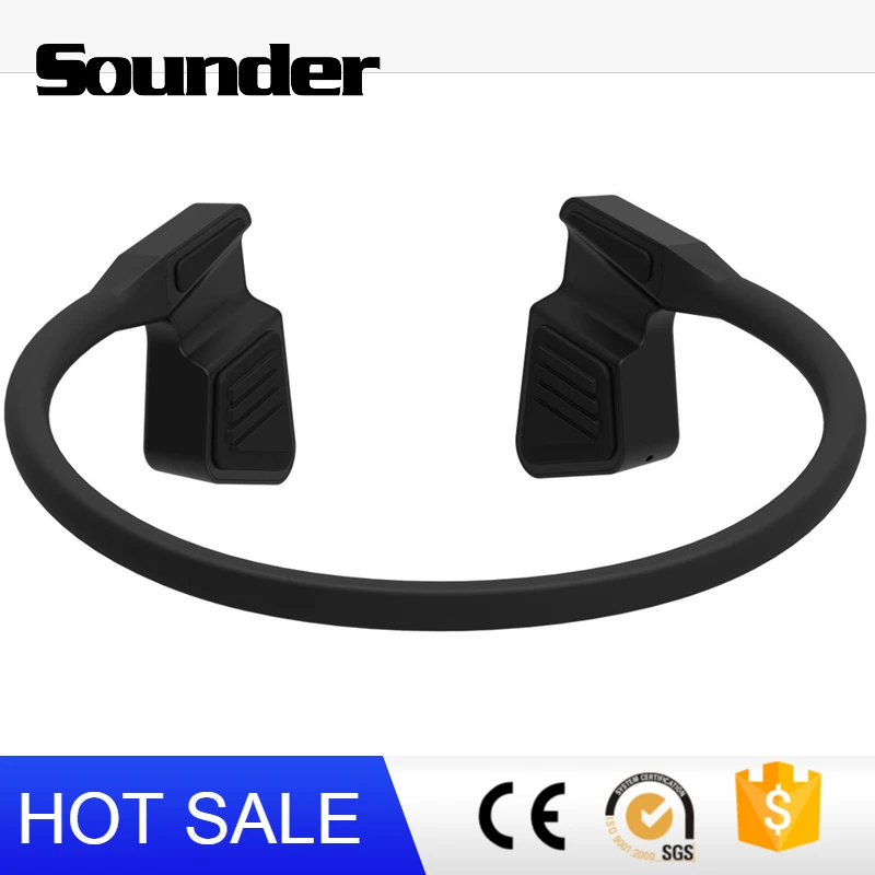 

sport headset with v4.0 wireless sweatproof headphone bone conduction earphone, N/a